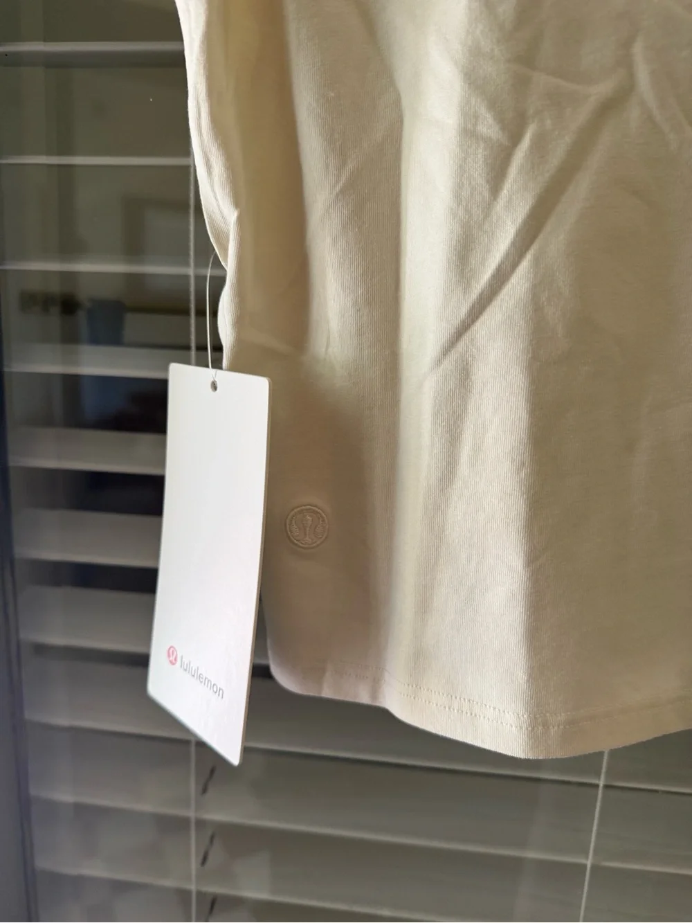 Lululemon Organic Cotton Ringer Baby Tee